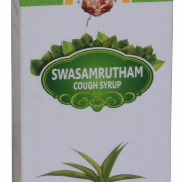 buy Vaidyaratnam Swasamrutham Cough Syrup in Delhi,India