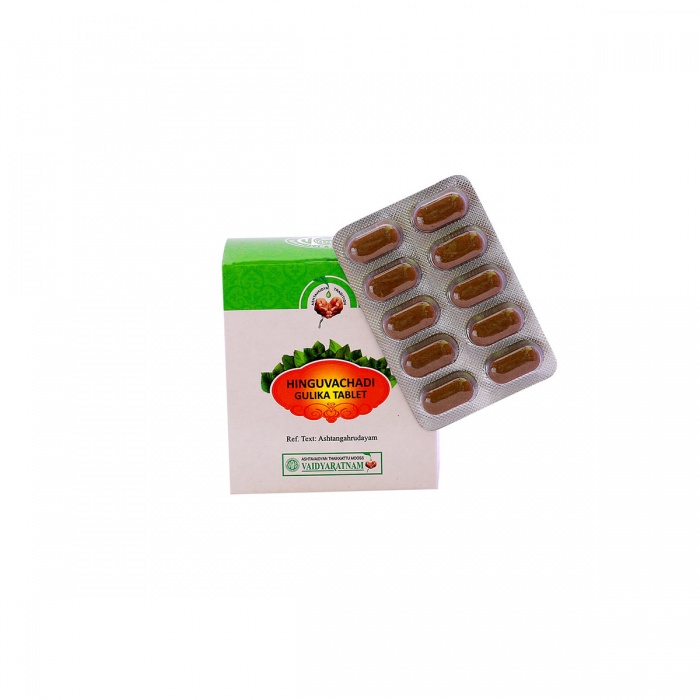 Vaidyaratnam Hinguvachadi Gulika Tablets