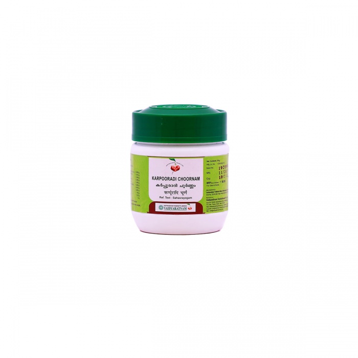 Vaidyaratnam Karpooradi Choornam