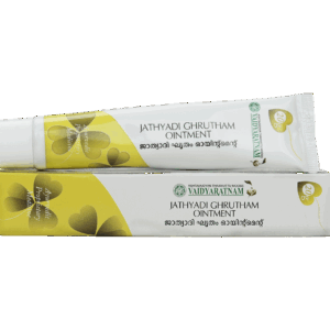 Vaidyaratnam Jathyadi Ghrutham Ointment
