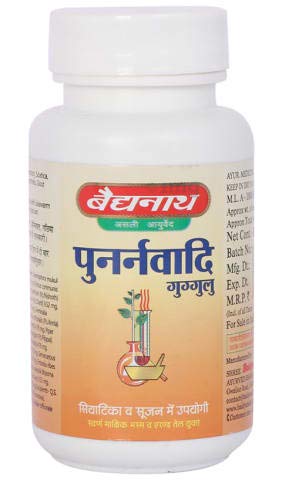 buy Baidyanath Punarnavadi Guggulu 80 Tablet in Delhi,India