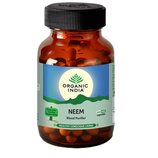 buy Organic India Neem Capsules in Delhi,India