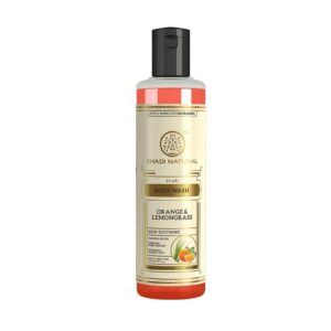 Khadi Natural Orange and Lemongrass Herbal Body Wash
