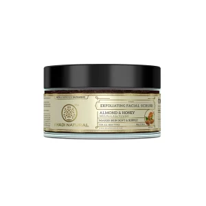 Khadi Natural Almond & Honey Herbal Exfoliating Facial Scrub