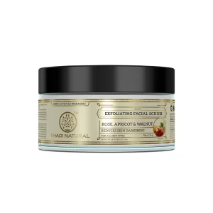 Khadi Natural Rose, Apricot & Walnut Scrub