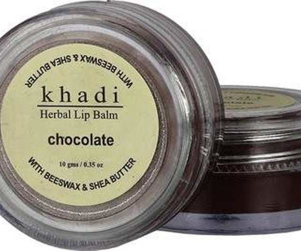 buy Khadi Natural Herbal Lip Balm (Chocolate Flavour) 10g in Delhi,India