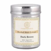 buy Khadi Natural Dark Brown Herbal Hair Colour 150g in Delhi,India