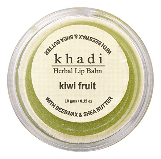 buy Khadi Natural Herbal Lip Balm (Kiwi Fruit Flavour) 10g in Delhi,India