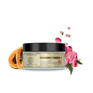 Khadi Natural Rose & Papaya Face Scrub 50g