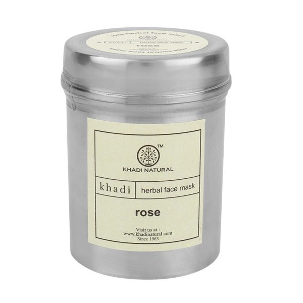 buy Khadi Natural Rose Herbal Face Mask 50g in Delhi,India