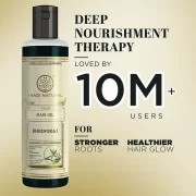 buy Khadi Natural Bhringraj Hair Oil 210ml in Delhi,India