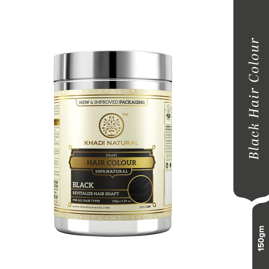 Khadi Natural Black Herbal Hair Colour 150g