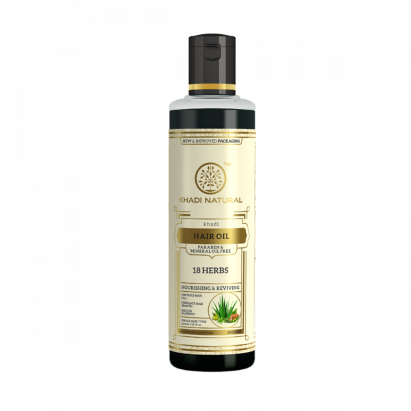 buy Khadi Natural 18Herbs Hair Oil 210ml in Delhi,India