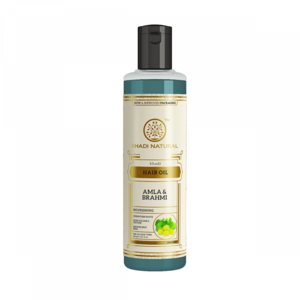 buy Khadi Natural Amla & Brahmi Hair Oil in Delhi,India