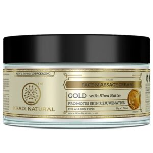 Khadi Natural Herbal Facial Gold Massage Cream