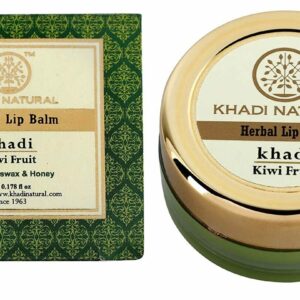 Khadi Natural Herbal Lip Balm (Kiwi Fruit Flavour) 5g