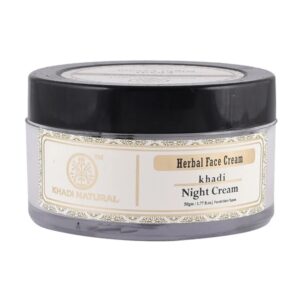 Khadi Natural Herbal Night Cream Best For Nourishing