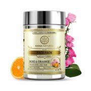 buy Khadi Natural Rose & Orange Face Pack 50g in Delhi,India