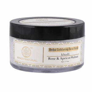 Khadi Natural Rose, Apricot & Walnut Scrub