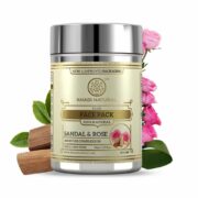 buy Khadi Natural Sandal & Rose Face Pack 50g in Delhi,India