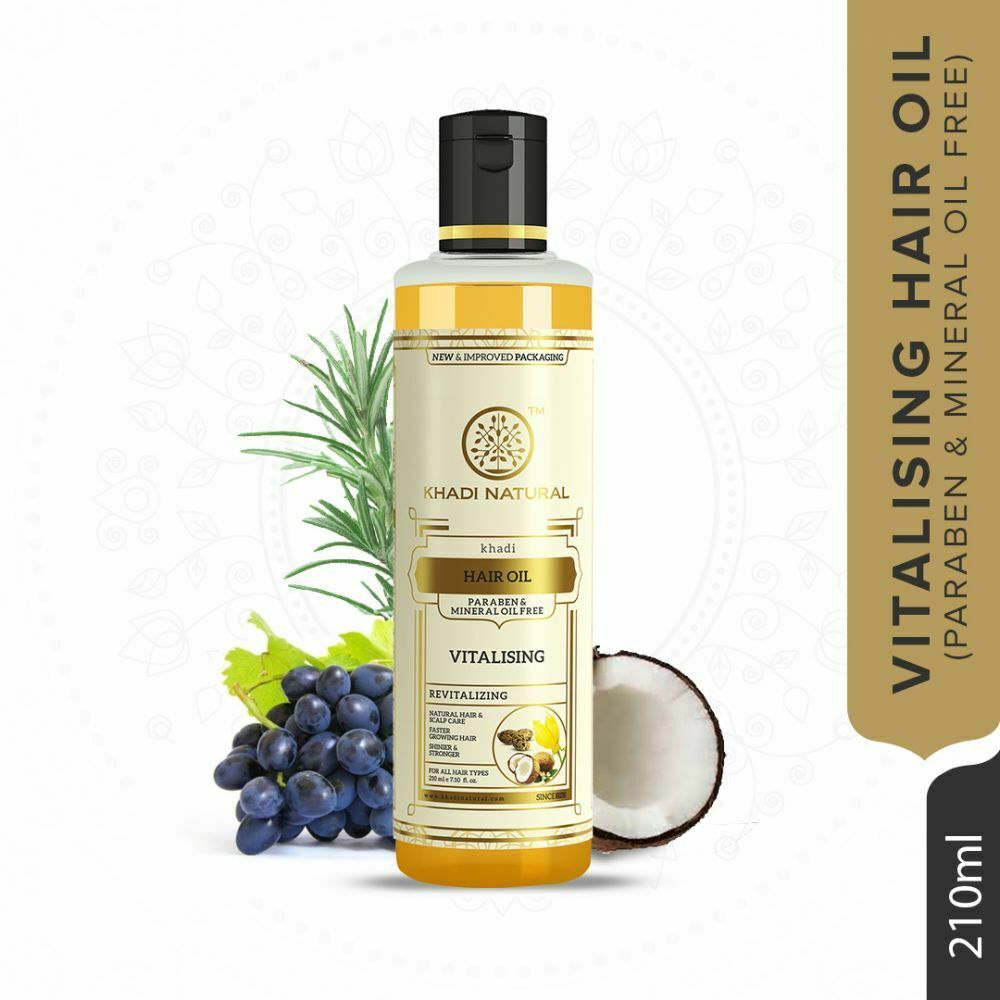 Khadi Natural Vitalising Hair Oil