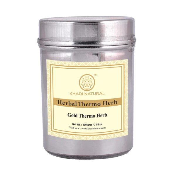 buy Khadi Natural Gold Thermo Herb Face Pack 100g in Delhi,India