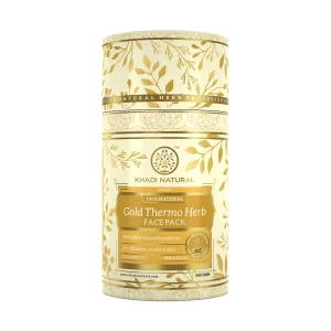 Khadi Natural Gold Thermo Herb Face Pack 100g