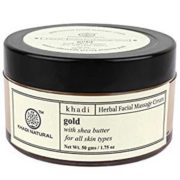 buy Khadi Natural Herbal Facial Gold Massage Cream in Delhi,India