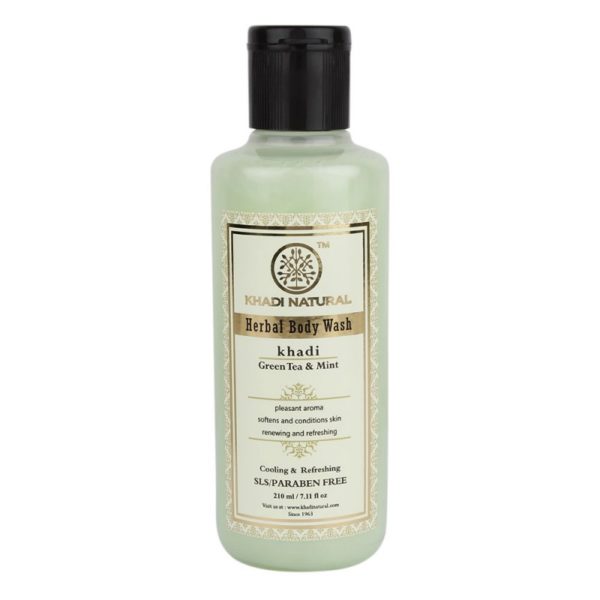 buy Khadi Natural Green Tea & Mint Herbal Body Wash in Delhi,India