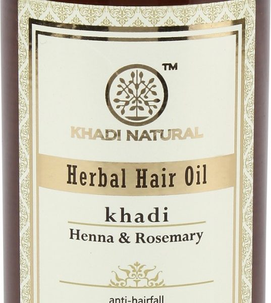 Buy Khadi Natural Rosemary & Henna Promotes Growth Hair Oil 210ml in Delhi,  India at healthwithherbal