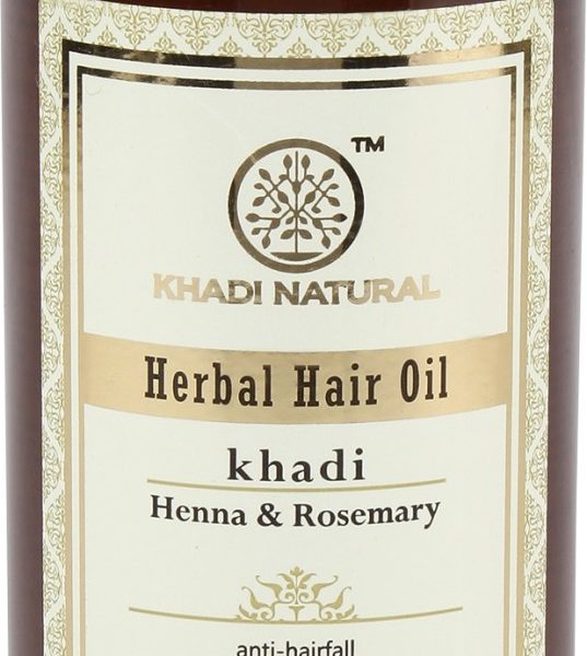 buy Khadi Natural Rosemary & Henna Promotes Growth Hair Oil 210ml in Delhi,India