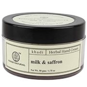 buy Khadi Natural Herbal Hand Cream Milk & Saffron in Delhi,India