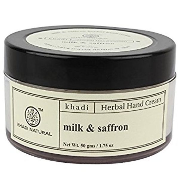 buy Khadi Natural Herbal Hand Cream Milk & Saffron in Delhi,India