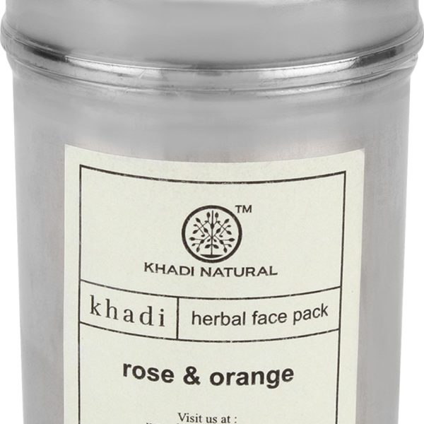 buy Khadi Natural Rose & Orange Face Pack 50g in Delhi,India