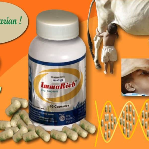 buy Dhanwantari Herbal ImmuRich 90 Veg Capsules in Delhi,India