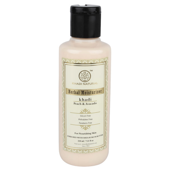 buy Khadi Natural Peach & Avacado Herbal Face & Body Moisturizer Lotion in Delhi,India