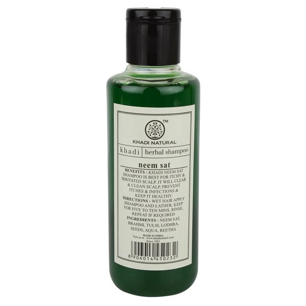 buy Khadi Natural  Herbal Neem Sat Shampoo in Delhi,India