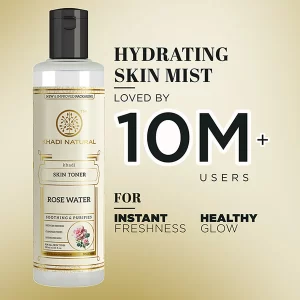 Khadi Natural Pure Rose Water Skin Toner