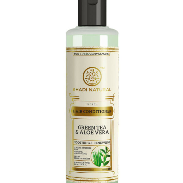 buy Khadi Natural Herbal Greentea & Aloevera Hair Conditioner in Delhi,India