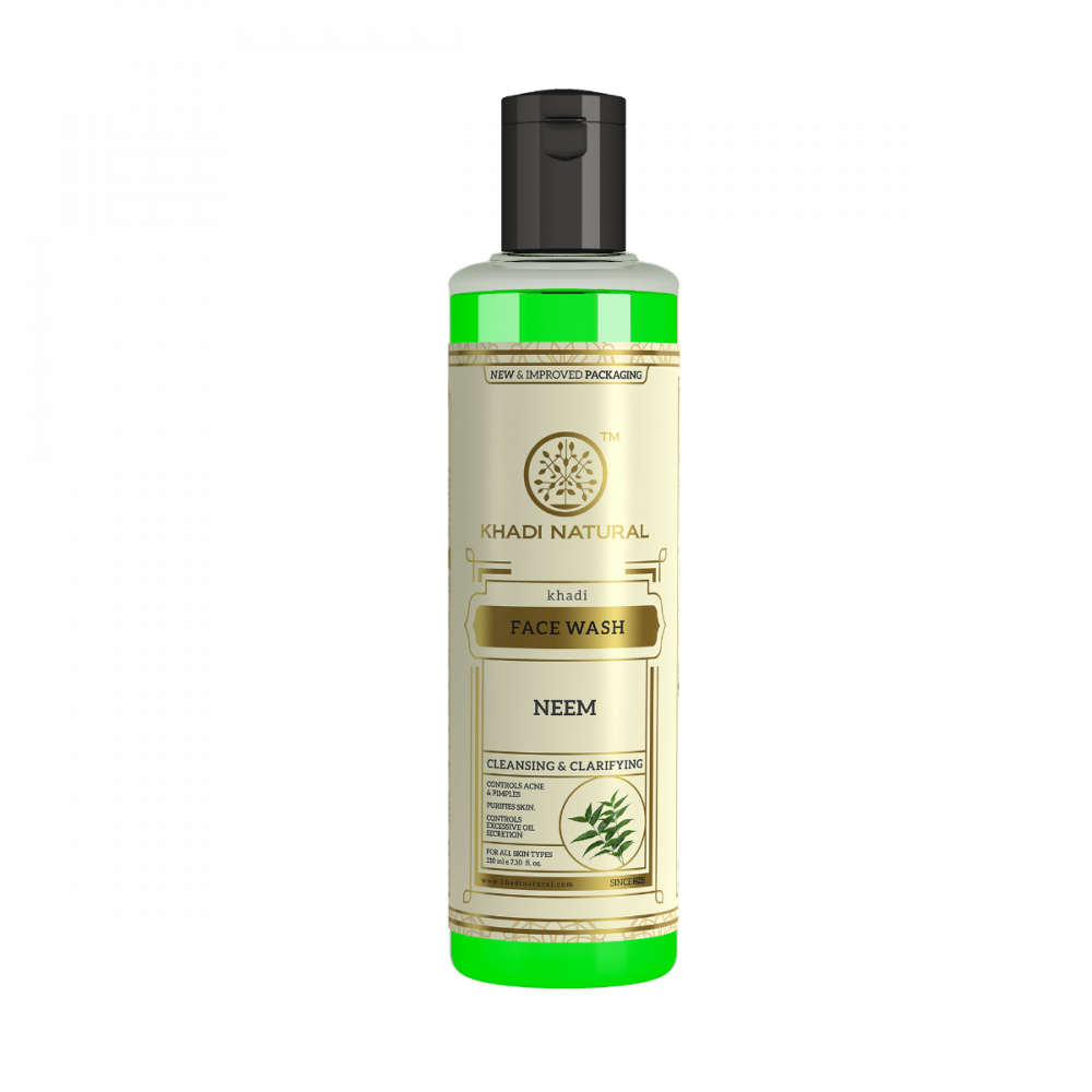 Khadi Natural Herbal Neem Face Wash