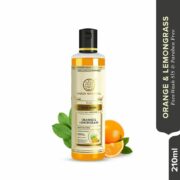 buy Khadi Natural Orange & Lemongrass Face Wash SLS Paraben Free in Delhi,India