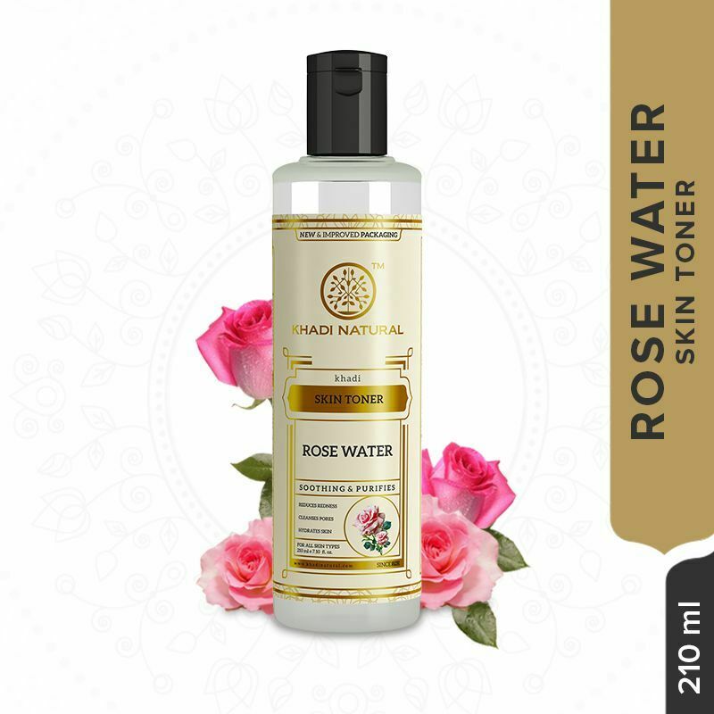 Khadi Natural Pure Rose Water Skin Toner