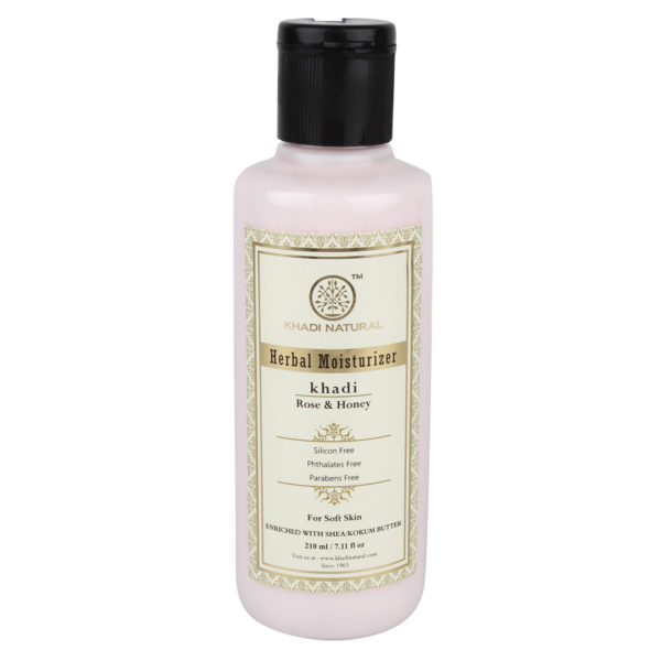 buy Khadi Natural Rose & Honey Moisturizer in Delhi,India