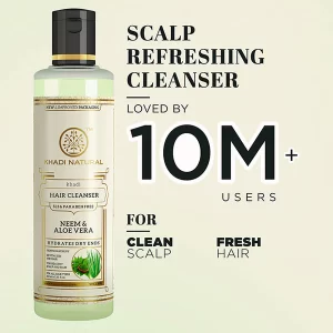 Neem & Aloevera Herbal Shampoo- SLS/Paraben Free