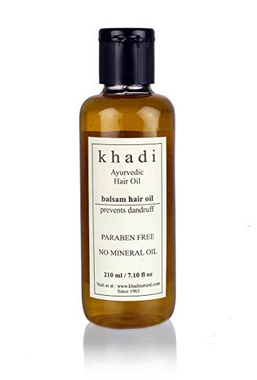 buy Khadi Natural Balsam Hair Oil Prevents Dandruff Paraben Free in Delhi,India