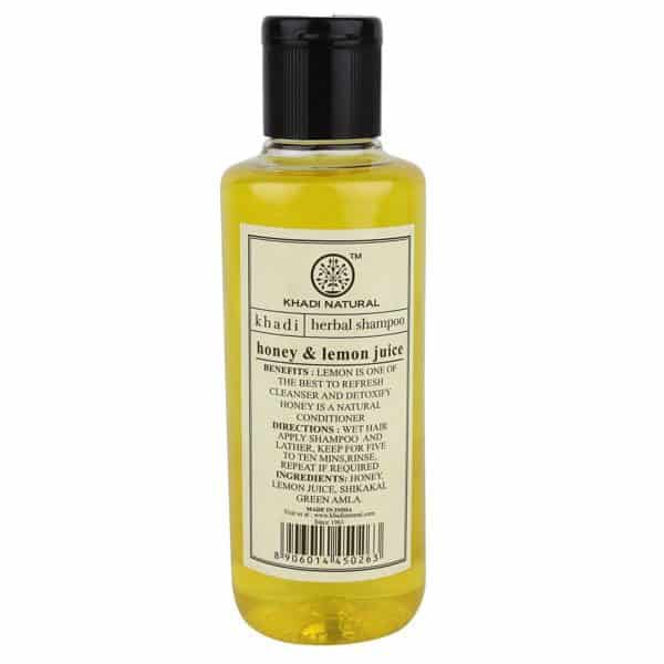 buy Khadi Honey & Lemon Juice Herbal Shampoo in Delhi,India