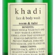 buy Khadi Neem & Tulsi Herbal Body Wash in Delhi,India