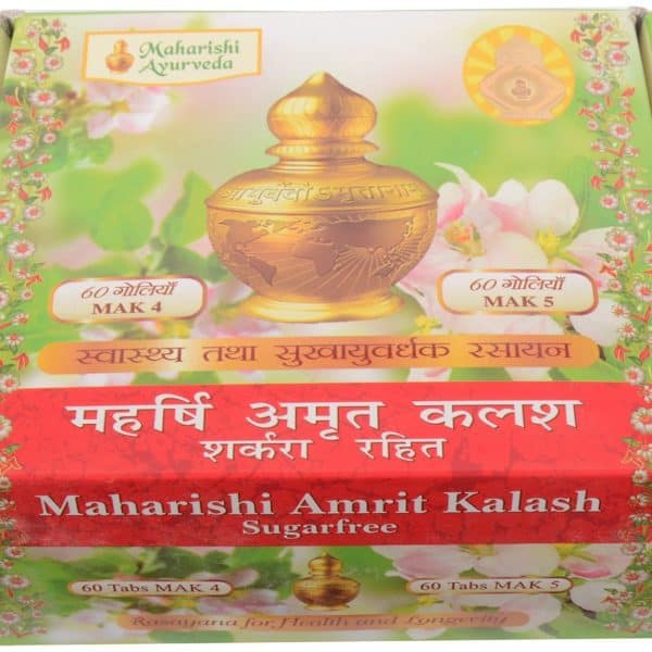 buy Maharishi Amrit Kalash Sugarfree 60 Tablets MAK 4+MAK 5 For Health and Longevity in Delhi,India