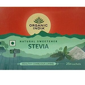 Organic India Natural Sweetner Stevia 25 Sachets