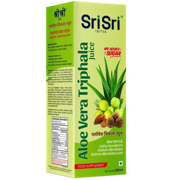 buy Sri Sri Tattva Aloe Vera Triphala Juice in Delhi,India